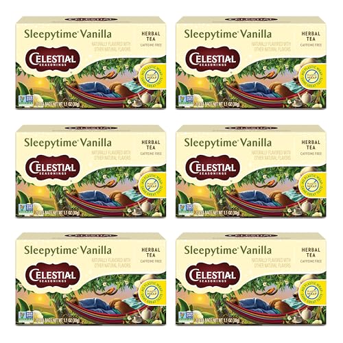 Celestial Seasonings Sleepytime Vanilla Tea, 20 Count (Pack of 6) von Celestial Seasonings