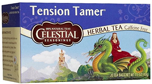 4x Celestial Seasonings Tension tamer infusion tea 20 beutel von Celestial