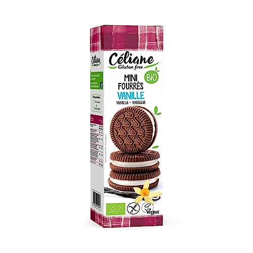Celiane - Doppelkekse mit Vanillefüllung - 125 g - 12er Pack Celiane - Doppelkekse mit Vanillefüllung - 125 g - 12er Pack von Celiane