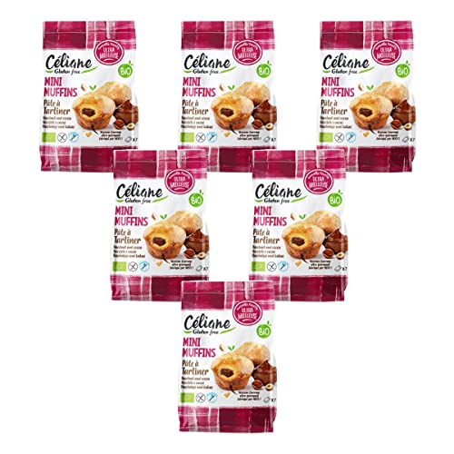 Celiane - Mini-Schokoladen-Muffins glutenfrei laktosefrei - 200 g - 6er Pack Celiane - Mini-Schokoladen-Muffins glutenfrei laktosefrei - 200 g - 6er Pack von Celiane