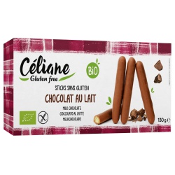 Milchschokoladen-Sticks, glutenfrei von Céliane