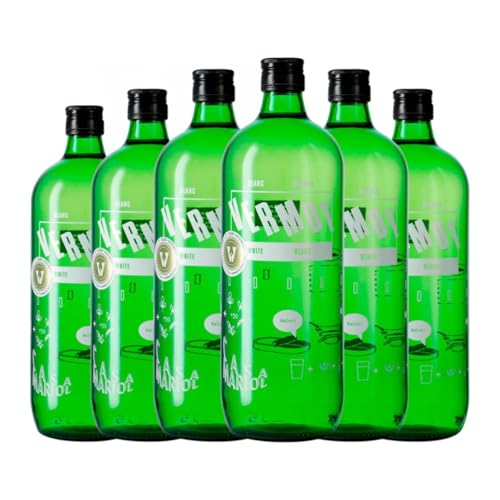 Wermut Casa Mariol Blanco Rakete Flasche 1 L (Schachtel mit 6 Rakete Flasche von 1 L) von GREAT BRITISH TRADING LIMITED