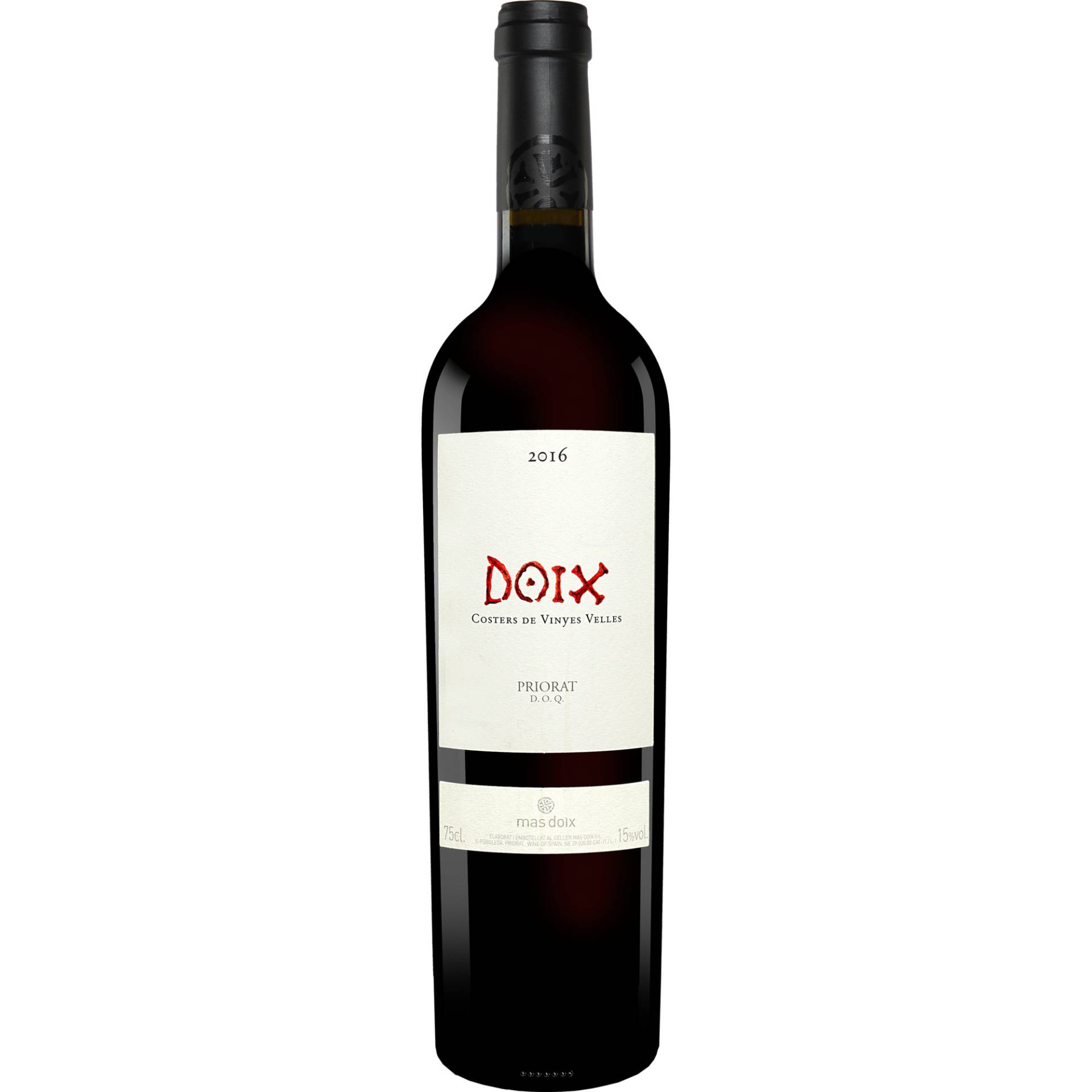 Mas Doix »Costers de Vinyes Velles« 2016  0.75L 15% Vol. Rotwein Trocken aus Spanien von Celler Mas Doix