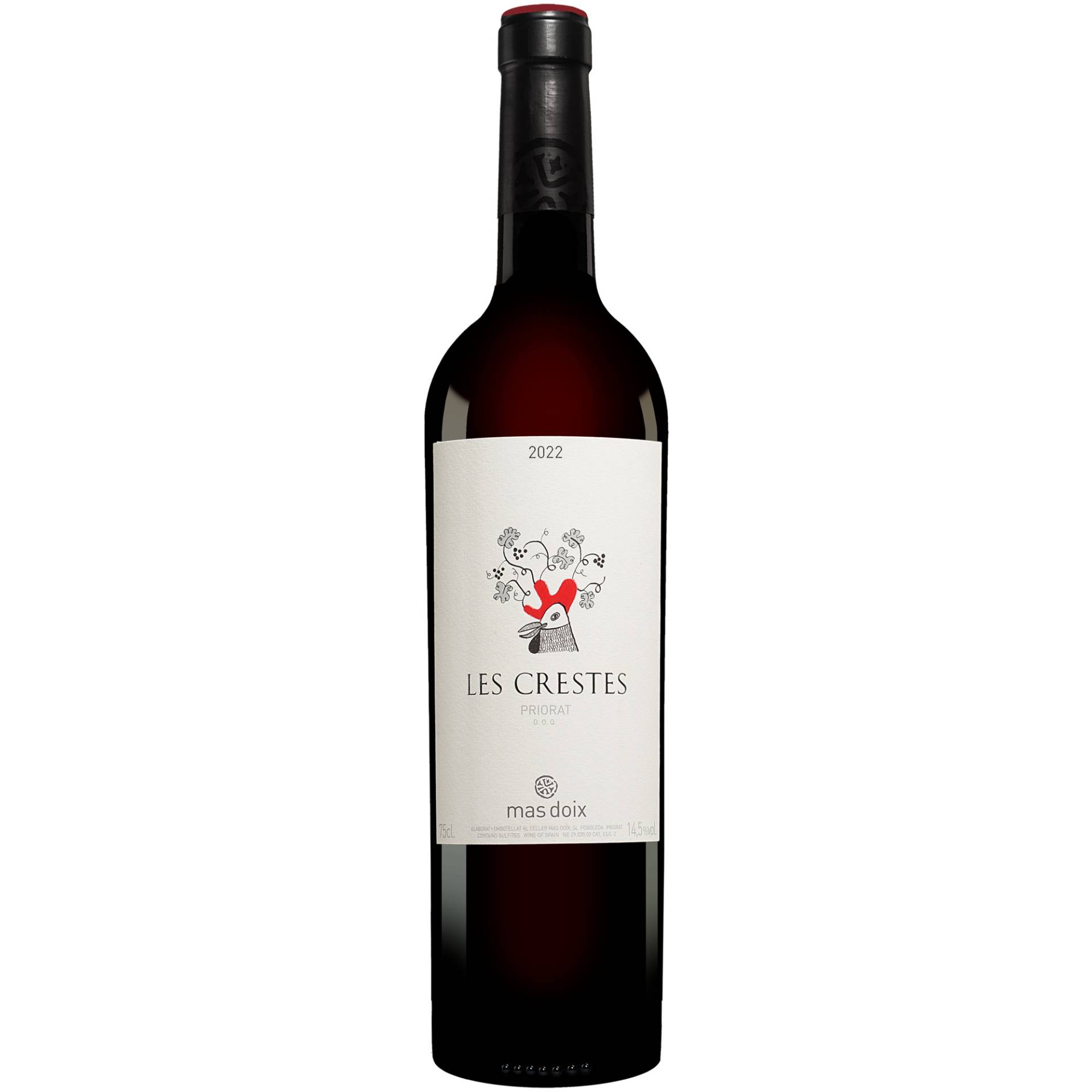Mas Doix Les Crestes 2022  0.75L 14.5% Vol. Rotwein Trocken aus Spanien von Celler Mas Doix
