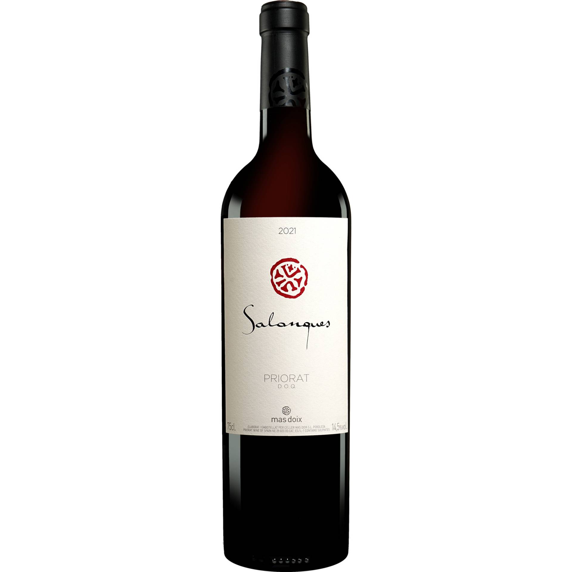 Mas Doix »Salanques« 2021 0.75L 14.5% Vol. Rotwein Trocken aus Spanien Mas Doix »Salanques« 2021 0.75L 14.5% Vol. Rotwein Trocken aus Spanien von Celler Mas Doix