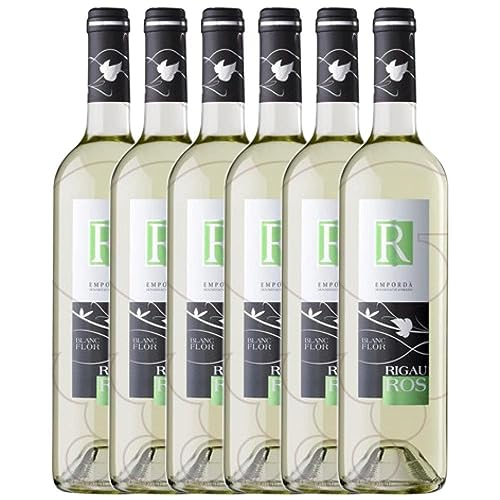 Oliveda Rigau Ros Blanco Empordà Jung Medium Flasche 50 cl (Schachtel mit 6 Medium Flasche von 50 cl) von Celler Oliveda