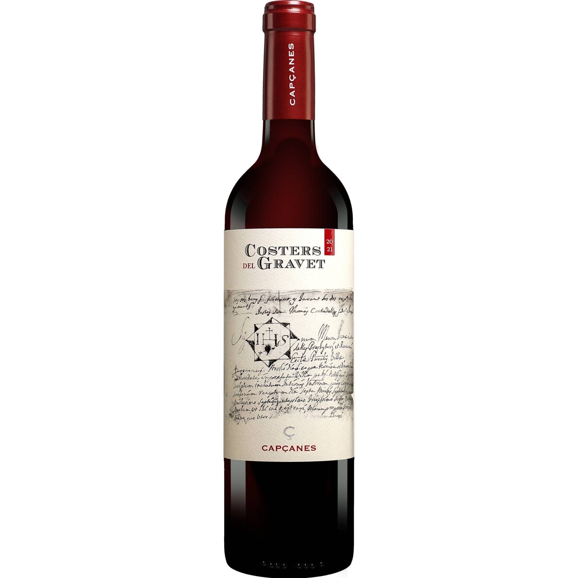 Capçanes »Costers del Gravet« 2021  0.75L 15% Vol. Rotwein Trocken aus Spanien von Celler de Capçanes