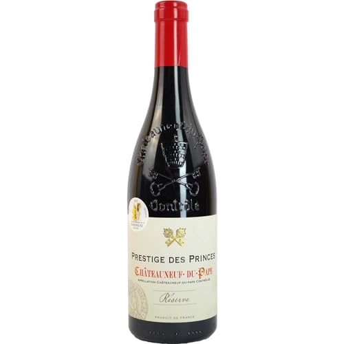 Châteauneuf du Pape Prestige des Princes Rotwein Vegan trocken Cellier des Princes Frankreich 750ml-Fl Châteauneuf du Pape Prestige des Princes Rotwein Vegan trocken Cellier des Princes Frankreich 750ml-Fl von Cellier des Princes