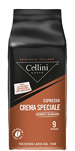 Cellini Crema Speciale Ganze Bohne, 1000 g, 1er Pack (1 x 1 kg) von Cellini