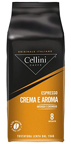 Cellini Crema e Aroma Ganze Bohne, 1000 g, 1er Pack (1 x 1 kg) von Cellini