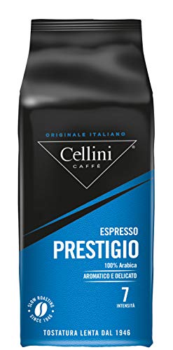 Cellini Prestigio 100% Arabica Ganze Bohne, 1000 g, 1er Pack (1 x 1 kg) von Cellini