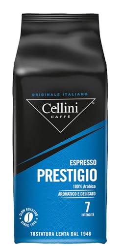 Cellini Prestigio 100% Arabica Ganze Bohne, 1000 g, 6er Pack (1 x 1 kg) von Cellini