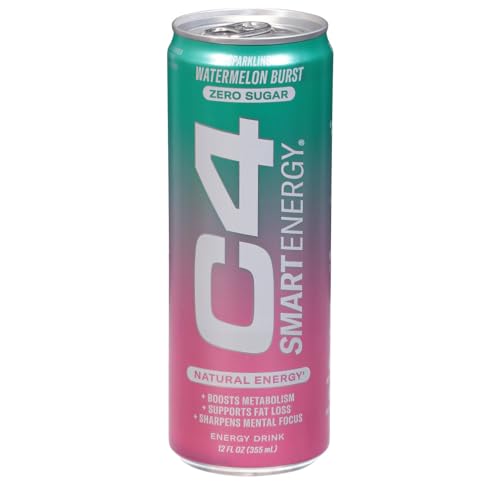 Cellucor - C4 Smart Energy (330ml) - Energiegetränke - Ohne künstliche Farbstoffe - Wassermelone von Cellucor