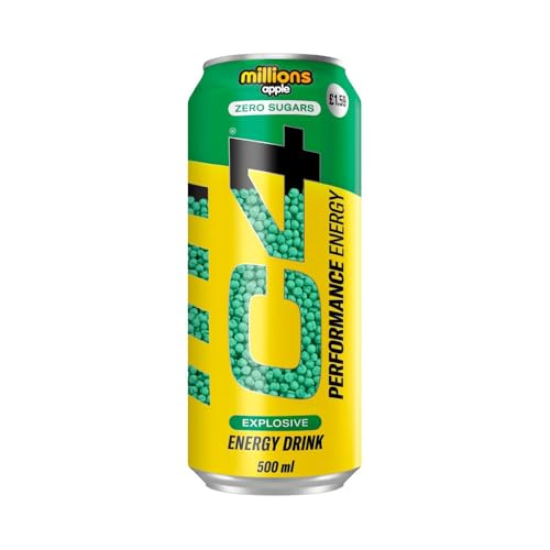 Cellucor - C4 Energy Drink (500ml) - Energiegetränke - Ultra-stimulierende Effekte - Millions Apple von Cellucor