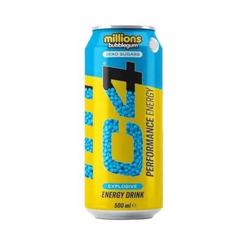 Cellucor - C4 Energy Drink (500ml) - Energiegetränke - Ultra-stimulierende Effekte - Millions Bubblegum von Cellucor