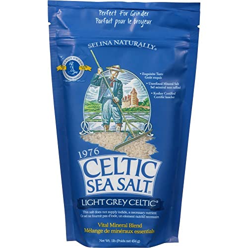 Celtic Sea Salt, Light Grey Celtic, Vital Mineralmischung, 1 lb (454 g) von Celtic Sea Salt