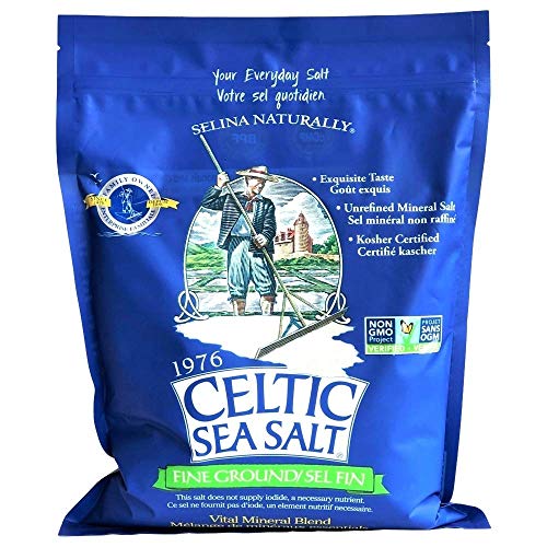 Celtic Sea Salt Beutel, fein geschliffen, 5 Pfund Celtic Sea Salt Beutel, fein geschliffen, 5 Pfund von Celtic Sea Salt