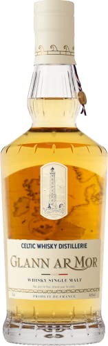 Celtic Whisky Distillerie | Glann Ar Mor | Single Malt Whisky | Aromen von Honig und Toffee | 46% alc. | 700ml von Celtic Whisky Distillerie