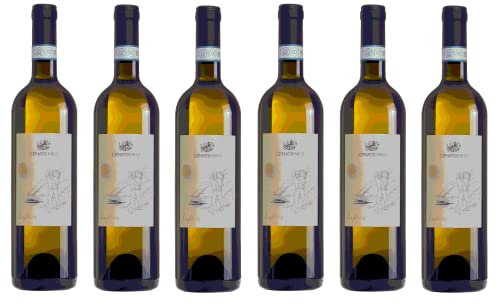 6x 0,75l - 2020er - Cenatiempo - Lefkòs - Bianco Superiore - Ischia D.O.P. - Kampanien - Italien - Weißwein trocken 6x 0,75l - 2020er - Cenatiempo - Lefkòs - Bianco Superiore - Ischia D.O.P. - Kampanien - Italien - Weißwein trocken von Cenatiempo