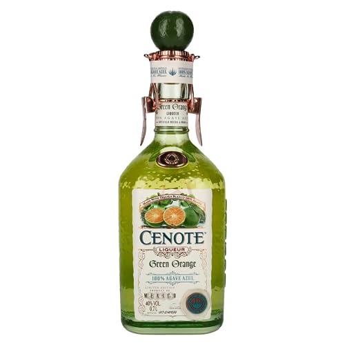 Cenote Green Orange Liqueur 40,00% 0,70 lt. Cenote Green Orange Liqueur 40,00% 0,70 lt. von Cenote Tequila