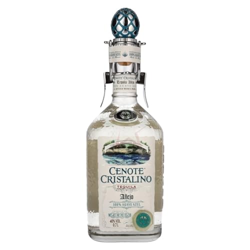 CENOTE CRISTALINO Tequila Añejo 100% Agave Azul 40,00% 0,70 Liter von Cenote