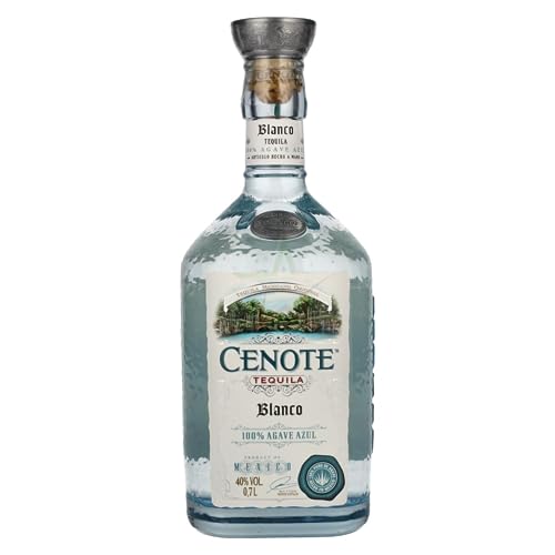 CENOTE Tequila Blanco 100% Agave Azul 40,00% 0,70 Liter von Cenote
