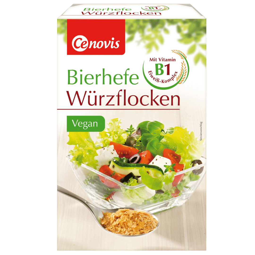 Bierhefe Würzflocken Vitamin B1 von Cenovis