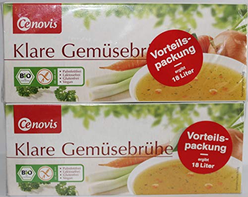 Cenovis Klare Gemüsebrühe, bio, 2 x 36 Stück von Cenovis