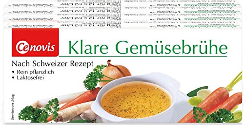 Cenovis Klare Gemüsebrühe rein pflanzlich "Vorteilspackung" 5 x 48 Würfel Cenovis Klare Gemüsebrühe rein pflanzlich "Vorteilspackung" 5 x 48 Würfel von Cenovis