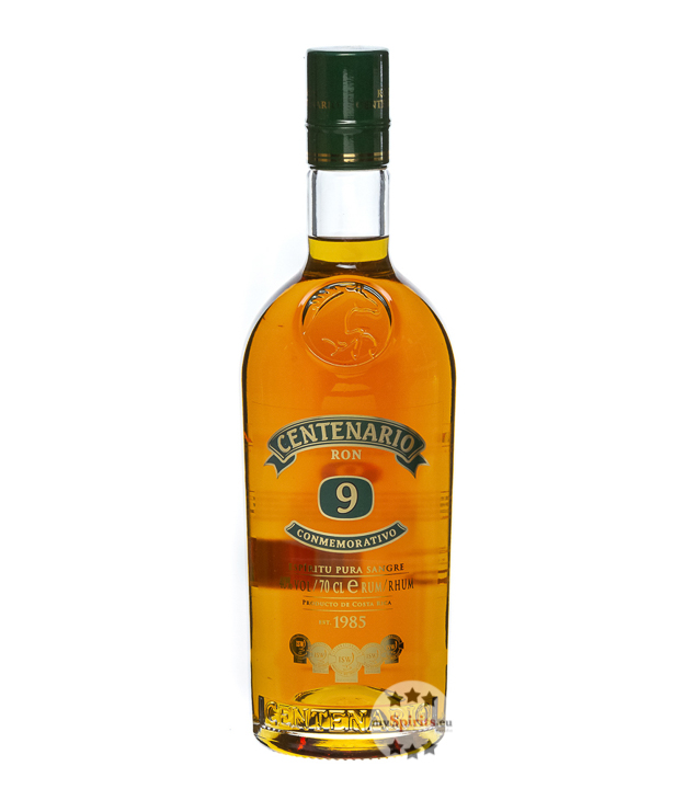 Ron Centenario 9 Conmemorativo Rum (40 % Vol., 0,7 Liter) von Centenario Ron