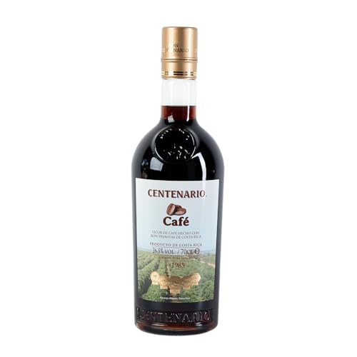 Ron Centenario Café | Aromatisierter Rum - Kaffeelikör| Mokka mit leichten Vanillenoten | Ausgezeichnet mit Silber bei der Madrid International Rum Conference | 700ml von Centenario