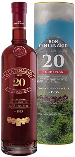 FUNDACTION RON 20 ANOS SOLERA 70 CL SYSTEM IN ASTUCCIO von Centenario