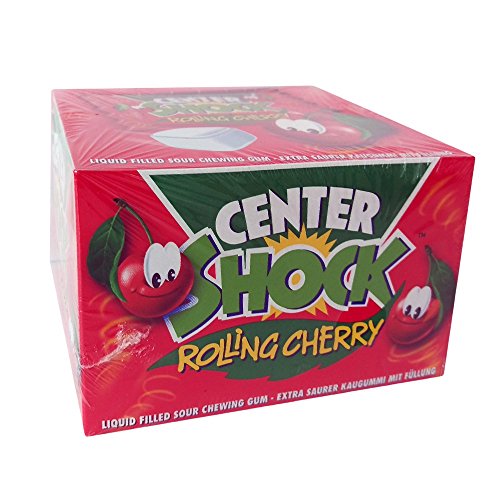 Center Shock Rolling Cherry, 400g, 100 Stück von Unbekannt