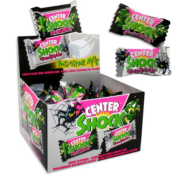 Großpackung Center Shock Monstermix, 100 super saure Kaugummis, einzeln verpackt von Center Shock