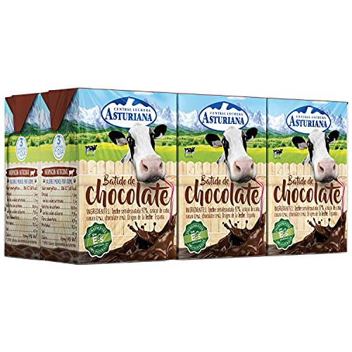 Central Lechera Asturiana - Kakao-Shake 200 ml (Pack 3) von Central Lechera Asturiana