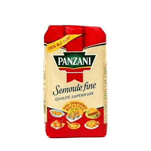 Panzani feinen 500g Hartweizengrieß - ( Einzelpreis ) - Panzani semoule de blé dur fine 500g von Cereals, wheat