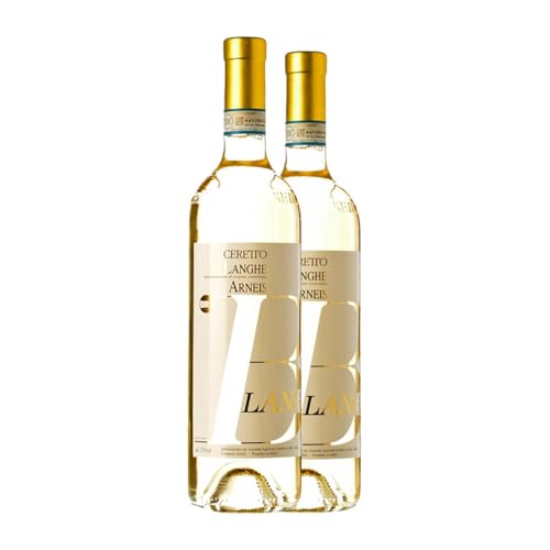 Ceretto Blangé Arneis Langhe 75 cl Weißwein (Karton mit 2 Flaschen von 75 cl) von Ceretto