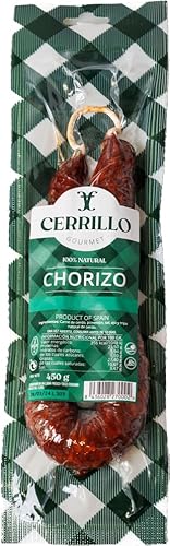 Cerrillo Chorizo muy picante Scharfe, spanische Paprikawurst (1 x 280 gr) von Cerrillo Gourmet