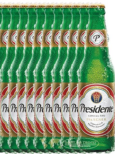 Presidente Dominikanische Republik Pilsener 12 x 0,35 Liter von Cerveceria Nacional Dominicana