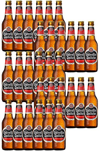 Cerveza Estrella Galicia Spanien 30 x 0,2 Liter von LNEE