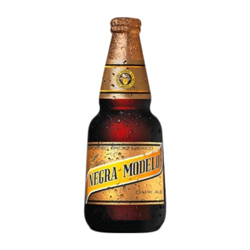 Bier 24 Einheiten Box Modelo Corona Negra Drittel-Liter-Flasche 33 cl Bier 24 Einheiten Box Modelo Corona Negra Drittel-Liter-Flasche 33 cl von Cervezas Modelo Corona