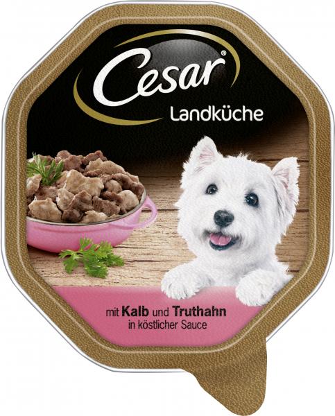 Cesar Landküche Kalb & Truthahn in Sauce von Cesar