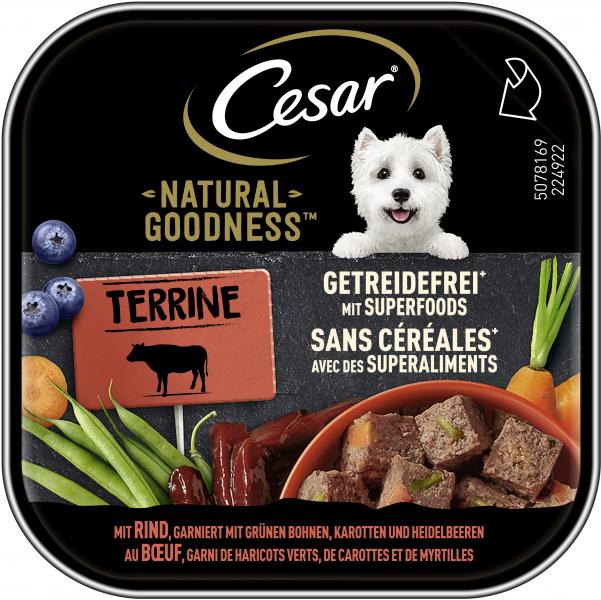 Cesar Natural Goodness Terrine mit Rind von Cesar