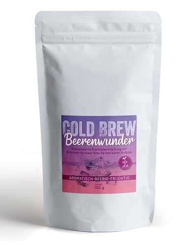 Cold Brew "Beerenwunder" Früchteteemischung mit Brombeer-Himbeer-Note, 100g in Cha Cult - Qualität von Erboristeria Rugiada