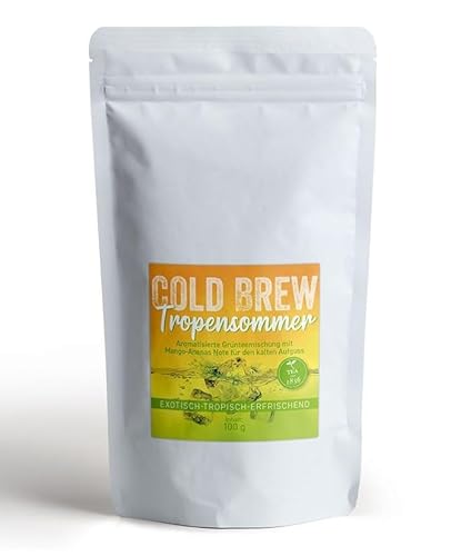 Cold Brew "Tropensommer" Grünteemischung mit Mango-Ananas-Note, 100g in Cha Cult - Qualität von Erboristeria Rugiada