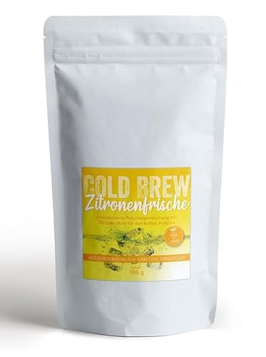 Cold Brew "Zitronenfrische" Früchteteemischung mit Zitronen-Note, 100g in Cha Cult - Qualität von Erboristeria Rugiada