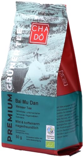 Cha Dô Bio Premium Bai Mu Dan WFTO (1 x 50 gr) von Cha Dô
