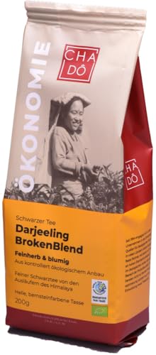 Cha Dô Bio 'öko' Darjeeling Broken WFTO (2 x 200 gr) von Cha Dô