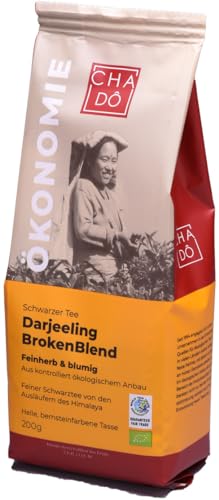 Cha Do Schwarzer Tee, Darjeeling Broken, 200g, 6er Pack von Cha Dô