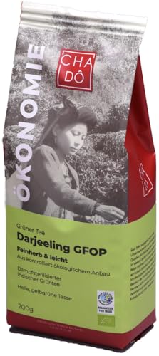 'öko' Darjeeling Grüntee WFTO 2 x 200 gr von Cha Dô